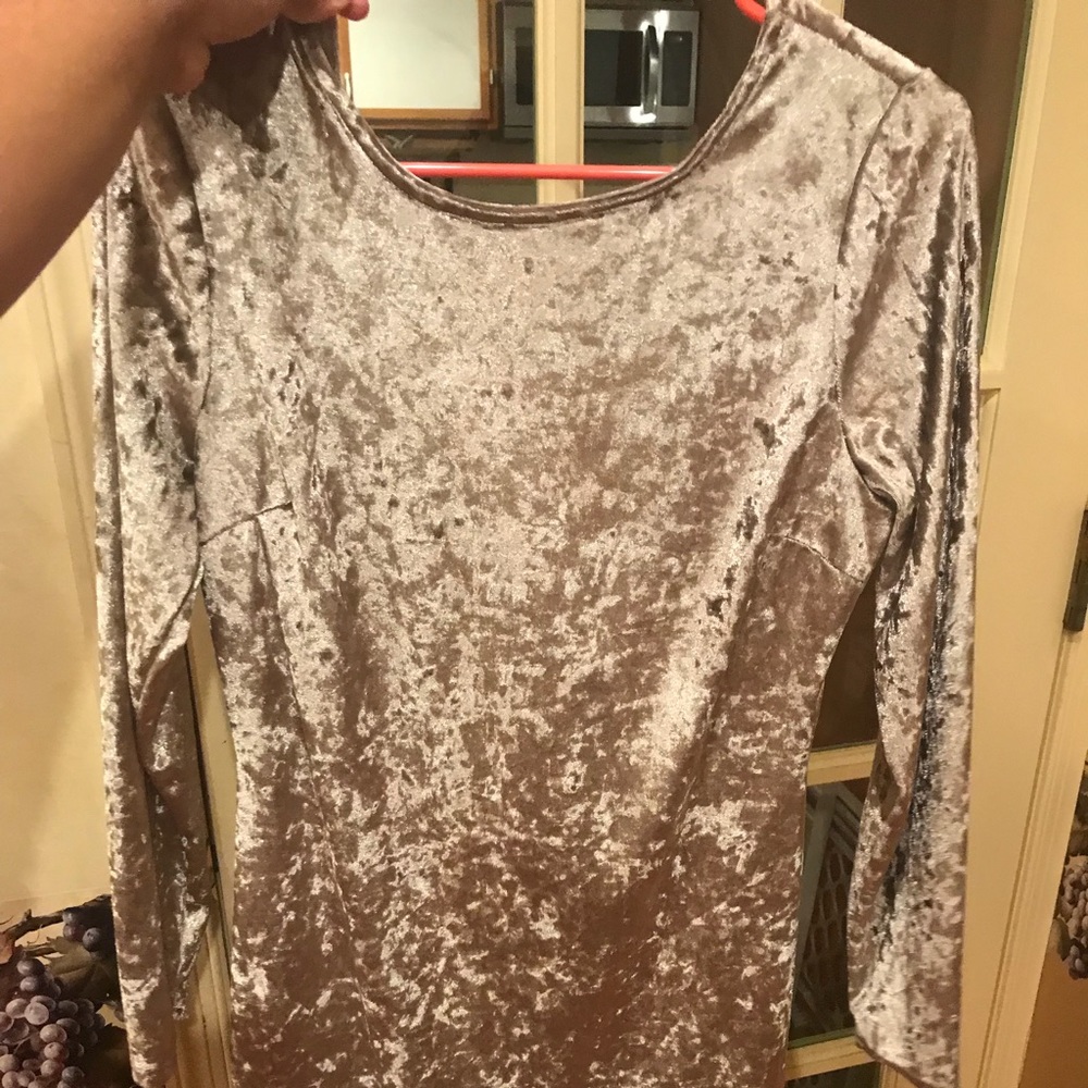 Velvet dress